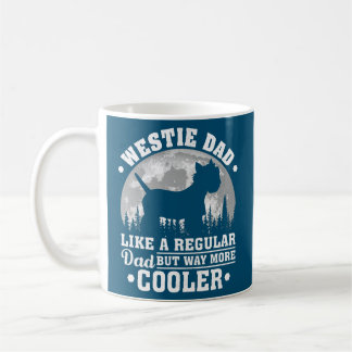 Mug Westie Papa Comme Un Papa Régulier Drôle Westie Ch