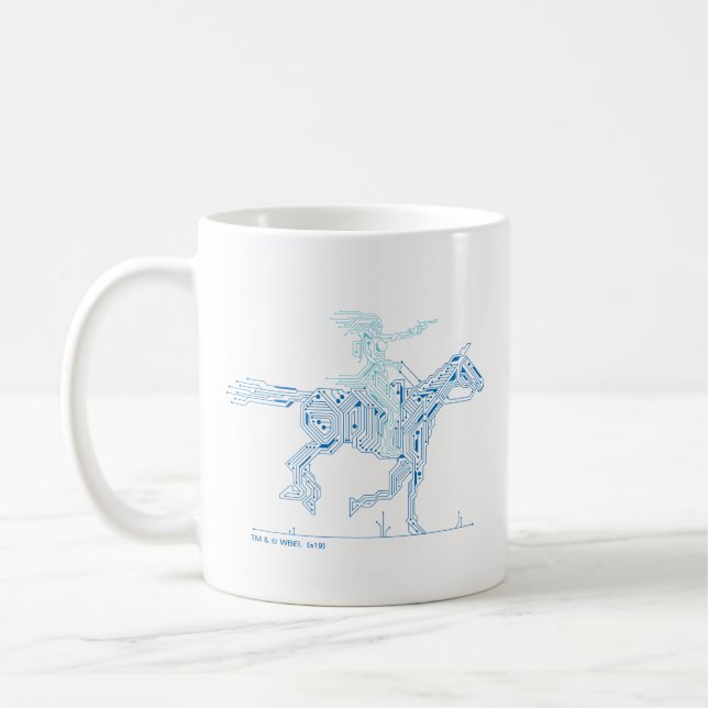 Mug Westworld | Dolores Riding Horse Circuit Graphique (Gauche)