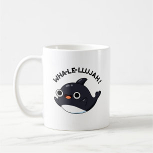 Mug Wha-le-llujah Amusant Animal Whale Pun
