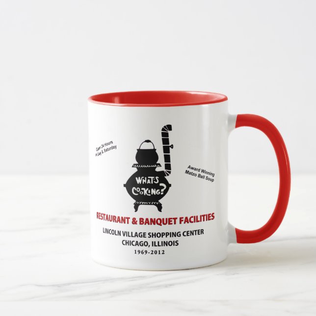 Mug What's Cuisine Restaurant, Lincoln Village Chicago (Droite)