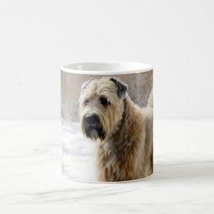 Mug Wheaten Terrier Laisser neiger Noël