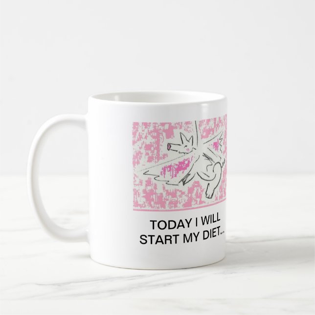 Mug. When Pigs Fly I Will... Coffee Mug (Left)