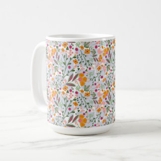 Mug Whimsical Cheery et Fleurs colorées