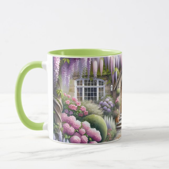 Mug Whimsical Cottage Garden Pathway (Gauche)
