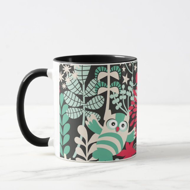 Mug Whimsical Forest Owl (Gauche)