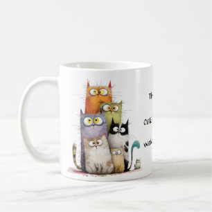 Mug Whimsical My Cute Cat Vidéos de regarder