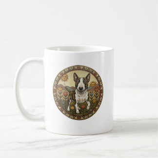 Mug Whimsical Naive Art Bull Terrier