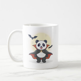 Mug Whimsical Panda Wizard with Magic Hat