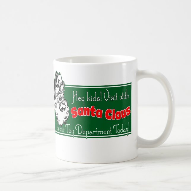 Mug Whimsical Père Noël Workshop Noël (Droite)
