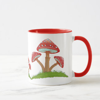 Mug WhimsicalCharm : La beauté artistique du champigno