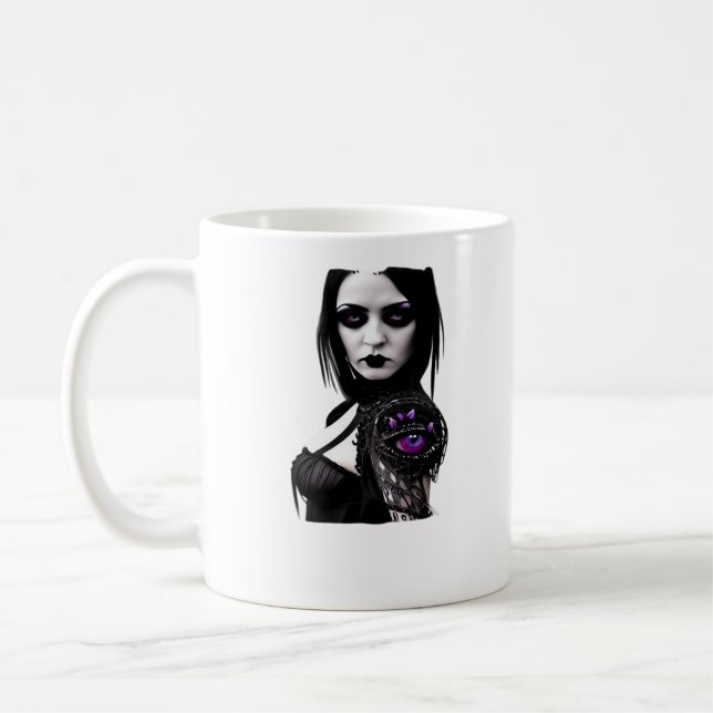 Mug Whimsigoth Classic Design Pour Halloween (Gauche)