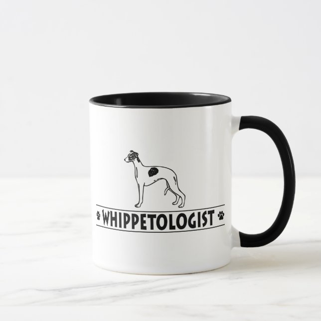 Mug Whippet humoristique (Droite)