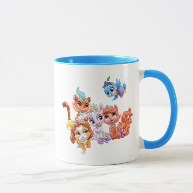 Mug Whisker Haven | Poches de manches cardiaques (Droite)