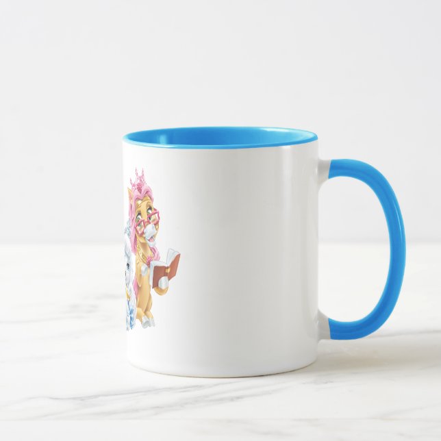 Mug Whisker Haven | Pris et choyés (Droite)