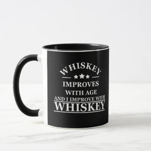 Mug Whiskey cite d'humoristiques paroles d'alcool cade