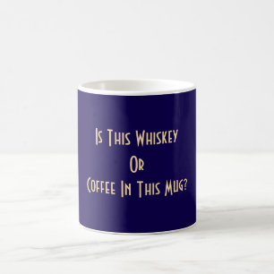 Mug Whiskey Ou Café ? Bleu Dk