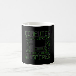 Mug Whisperer d'ordinateur de support technique