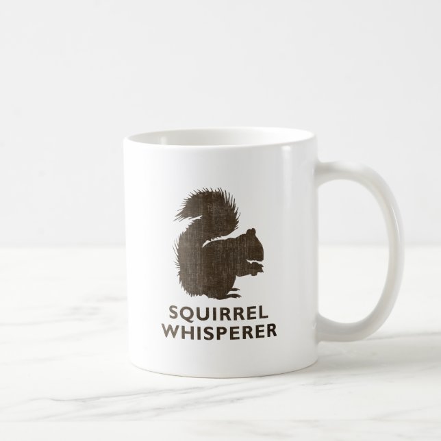 Mug Whisperer vintage d'écureuil (Droite)