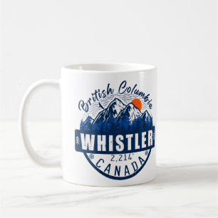 Mug Whistler BC Vancouver - Canada - Retro Vintage