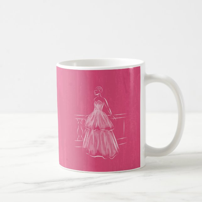 Mug White Out Gown Espace Négatif (Droite)