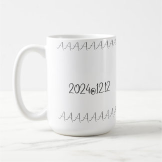 Mug White text "2012@12.12龙"