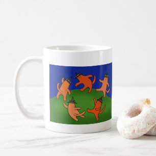 Mug Wicca Chat Danser Funny Matisse Dace Parodie Witch