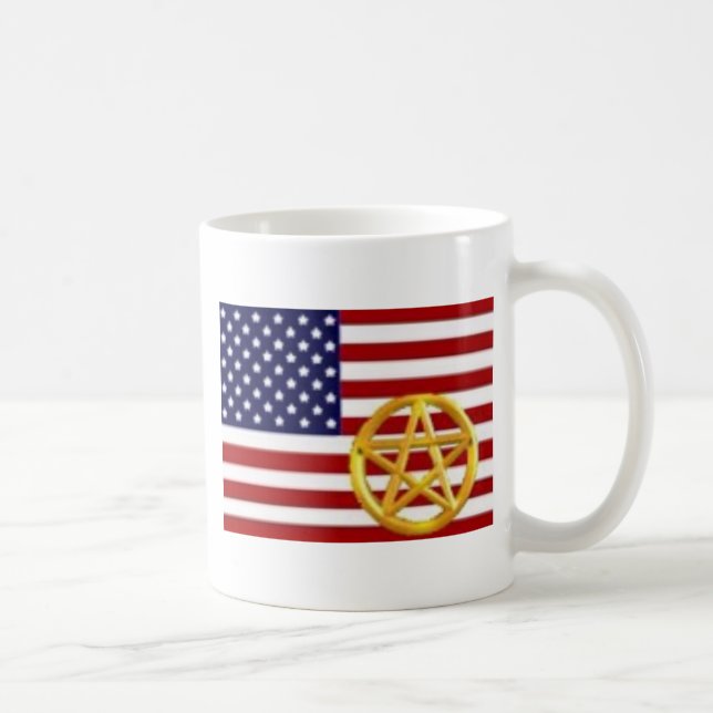 Mug Wiccan Amérique (Droite)