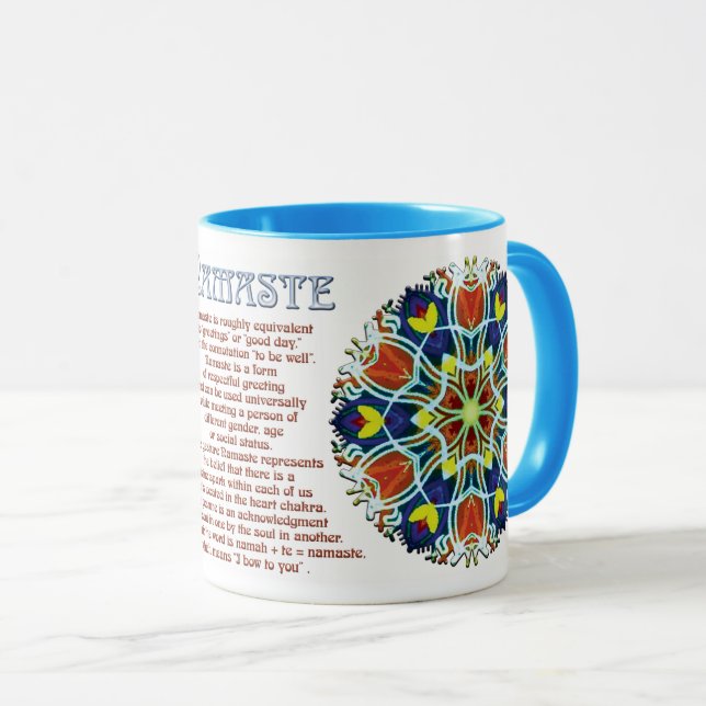 Mug Wicker Namaste (Devant droit)