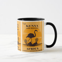 Mug Wild Adventure : Kenya Africa Travel Poster