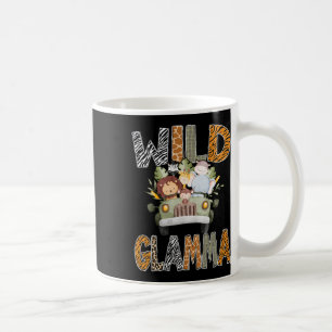 Mug Wild Glamma 1er anniversaire Zoo Safari Jungle Ani