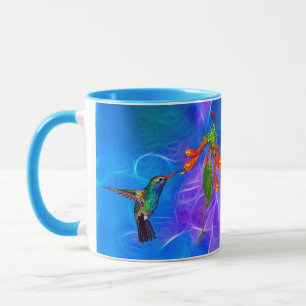 Mug Wild Hummingbird Oiseaux-amoureux de la série Art