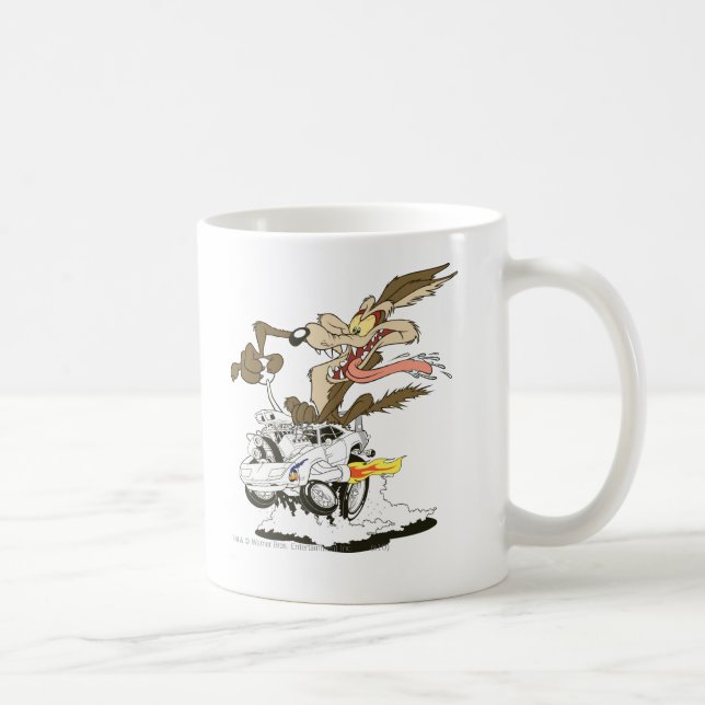 Mug WILE E. COYOTE™ Pilote fou (Droite)
