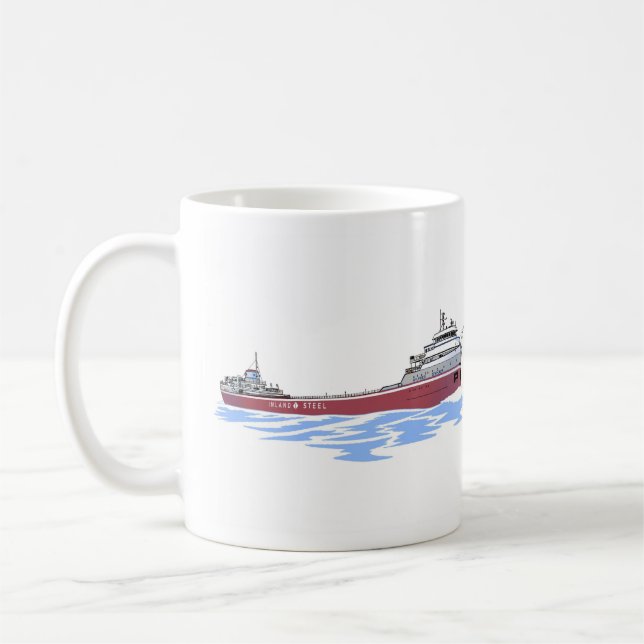 Mug Wilfred Sykes, cargo des Grands Lacs, pont droit (Gauche)