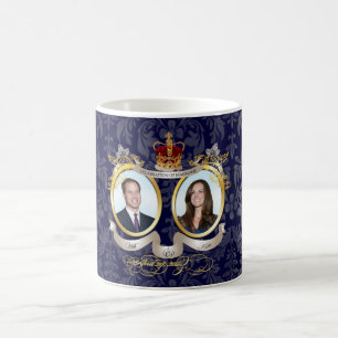 Mug Will+Kate mariage, DO-IT-YOURSELF couleur !!