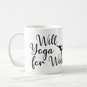 Mug Will Yoga pour vin
