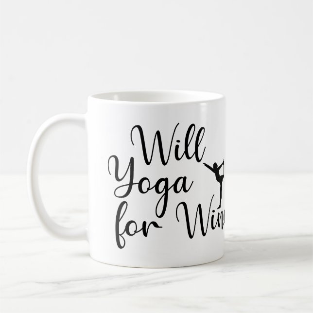 Mug Will Yoga pour vin (Gauche)