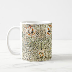 Mug William Morris Antique Honeysuckle Floral Classic