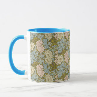 Mug William Morris Chrysanthème Vintage rose floral