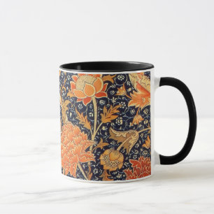Mug William Morris Cray Floral Art Nouveau Motif