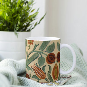 Mug William Morris Fall Floral, Anglais Cottage Garden