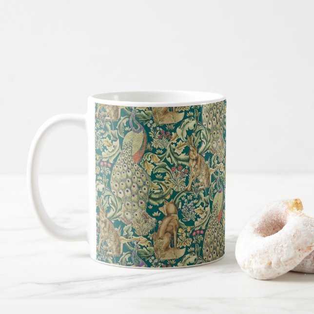 Mug William Morris Forest (Avec donut)