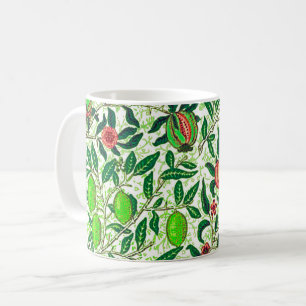 Mug William Morris Fruit exotique, Vert citron vert