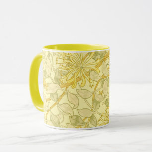 Mug William Morris - Honeysuckie jaune