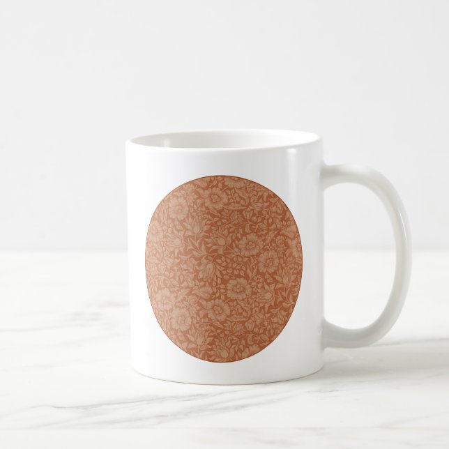 Mug William Morris Mallow Fond d'écran floral (Droite)