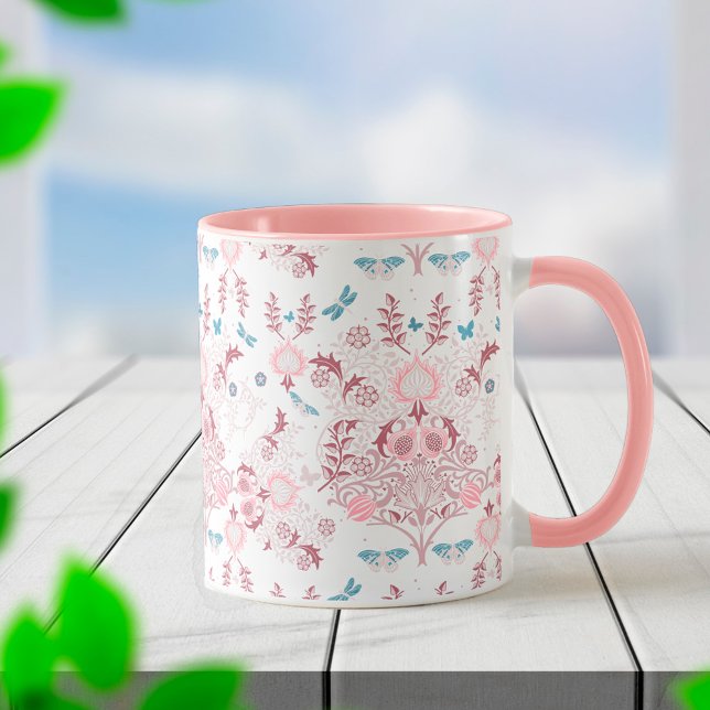 Mug William Morris Mauve (Créateur téléchargé)