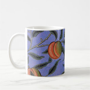Mug William Morris Pomegranate Bleu papier peint color
