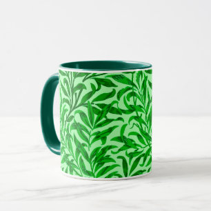 Mug William Morris Willow Bough, Emerald Green 