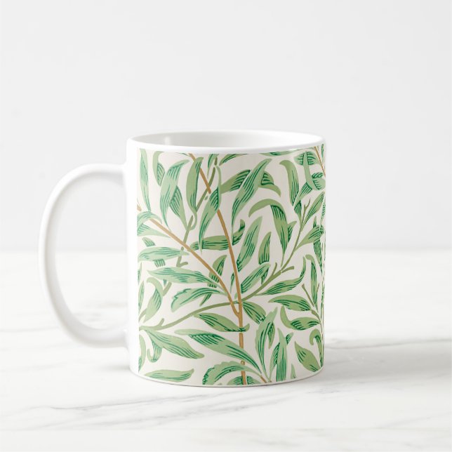 Mug William Morris Willow bough Imprimer Jeu d'oreille (Gauche)