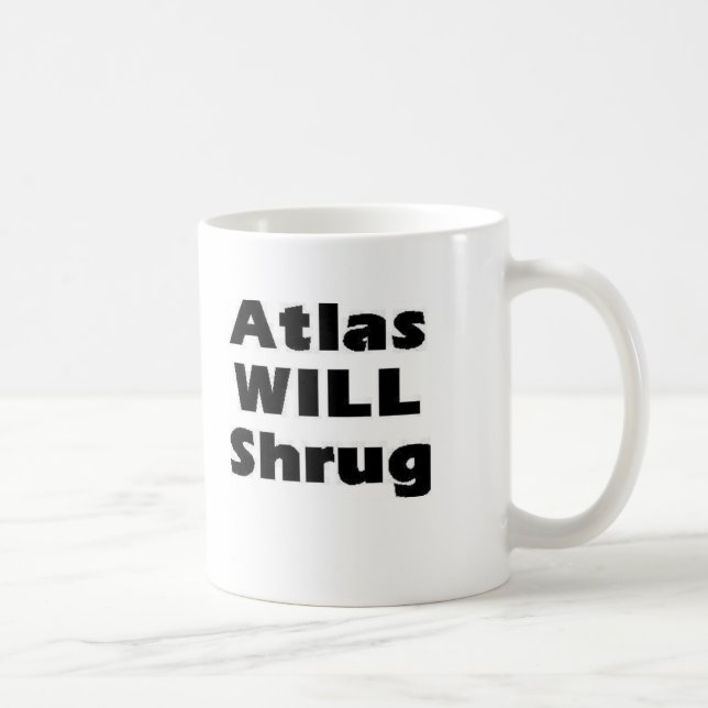 Mug Willshrug d'atlas (Droite)