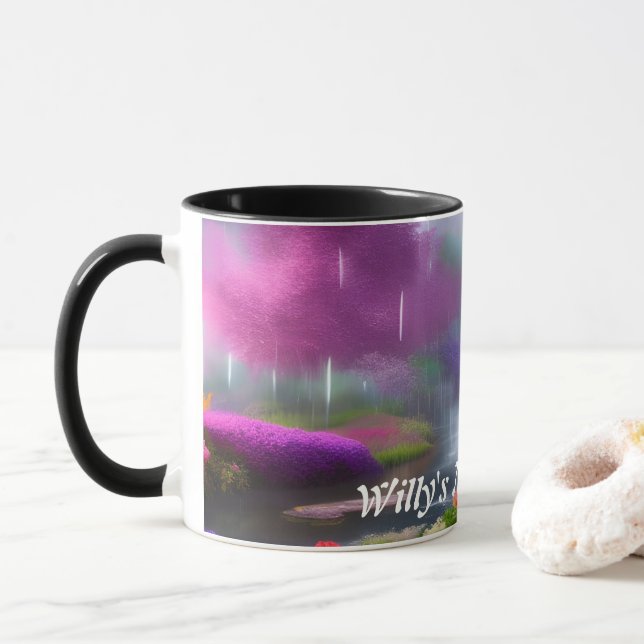 Mug Willy's Morning Tea Personnalisé (Avec donut)